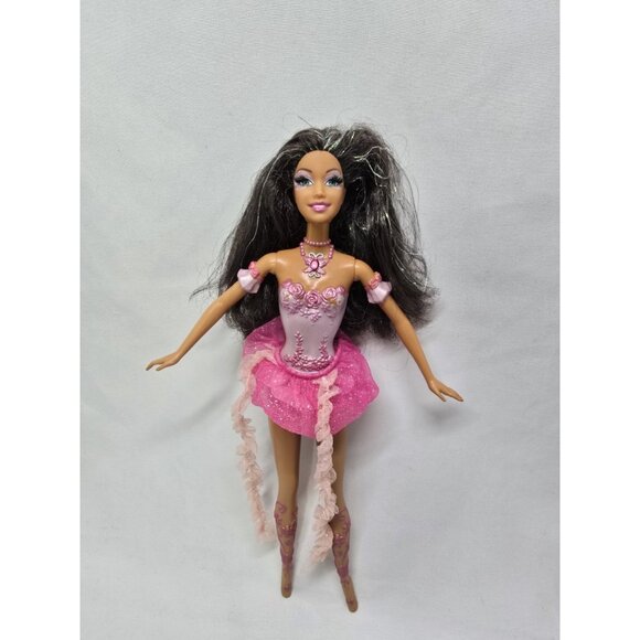 2005 Barbie Fairytopia Mermaidia Elina African American doll- NO WINGS- HTF - Picture 2 of 16